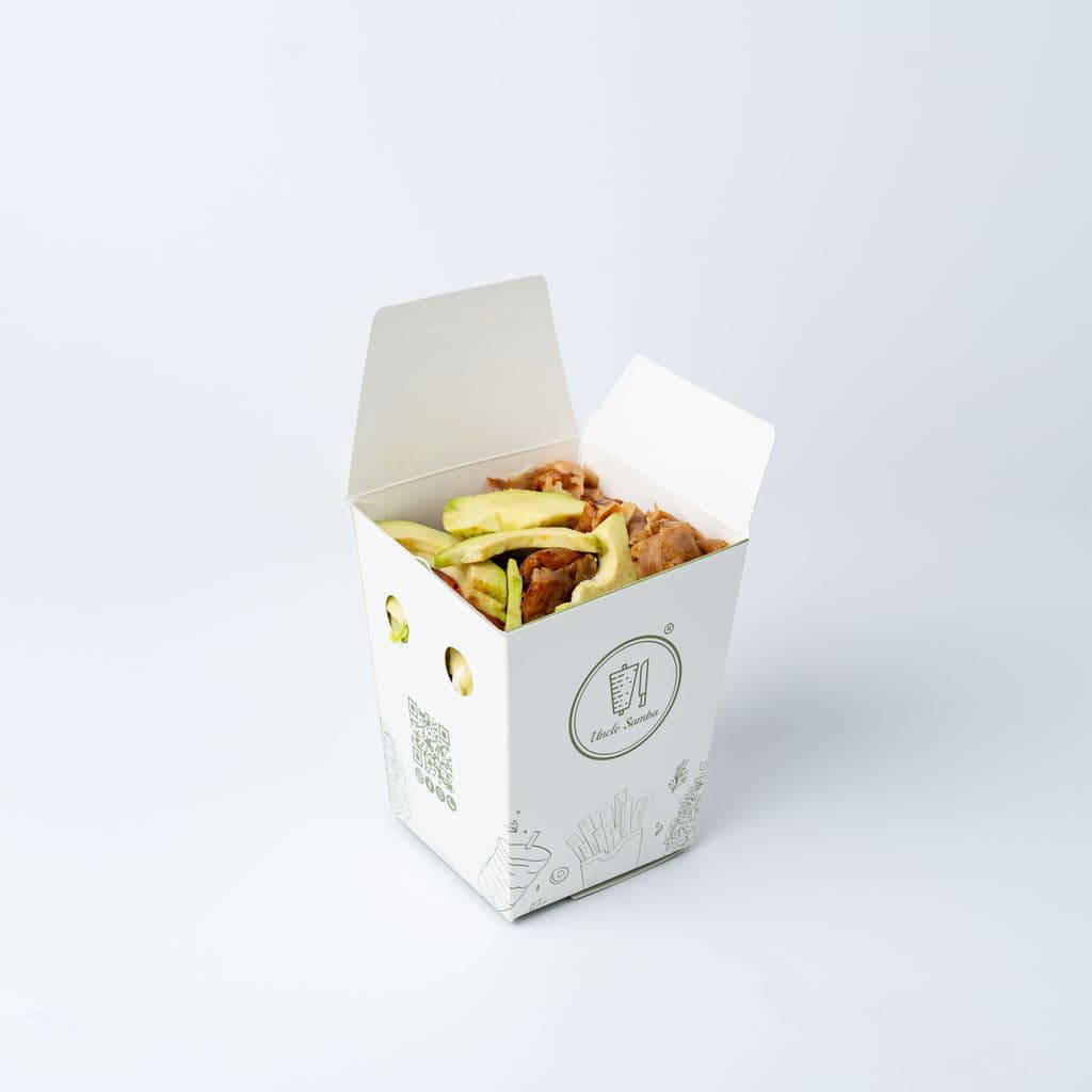 Kebab Schale mit Salat